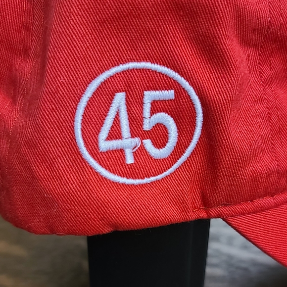 USA 45 Red Trump Hat Adjustable - Picture 2 of 6